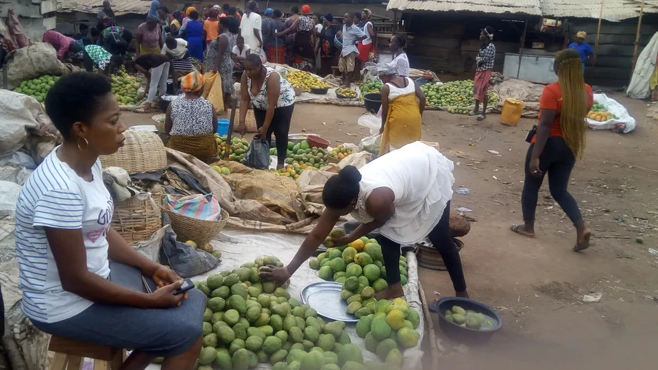 Fruit market in Makurdi