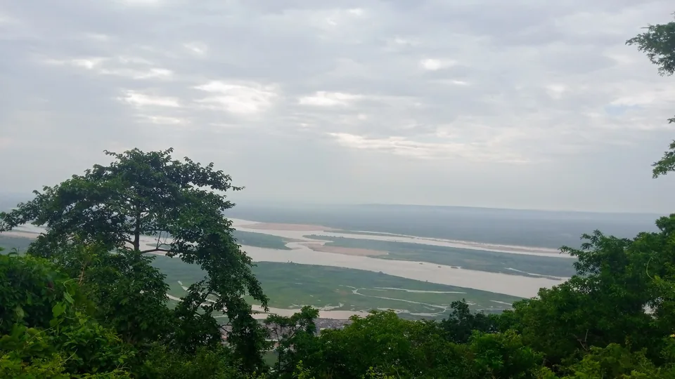 The Niger-Benue confluence from the top of Mount Patti