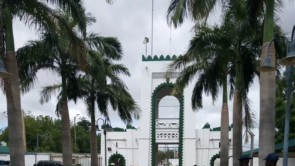 Gate of the Sultan's palace, Sokoto