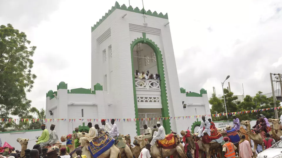 Sultan's Palace, Sokoto, during a durbar