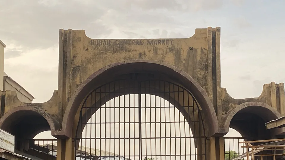 Gate of Gusau Central Market