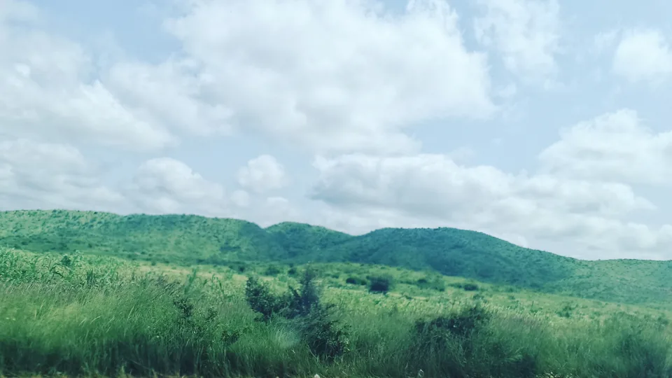 Hills and savanna landscape in Zamfara State